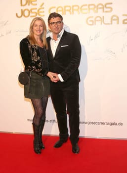 Hans Sigl with his wife Susanne Sigl,. Jose Carreras Gala at the Estrel Hotel Berlin on 14.12.2016