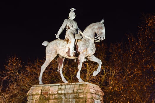 Equestrian statue of Kaiser Wilhelm ii in Cologne