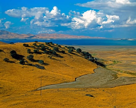 San Luis Reservoir in California