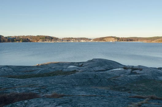 some rock on the swedish westcoast this is in Gothenburg Hovas
