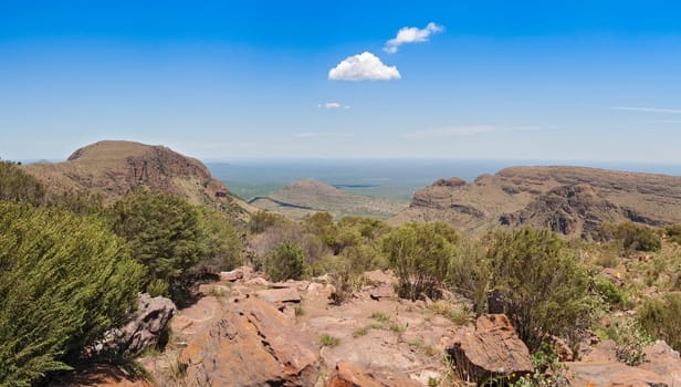 Landscape in the Marakele National Park, Limpopo, South Africa