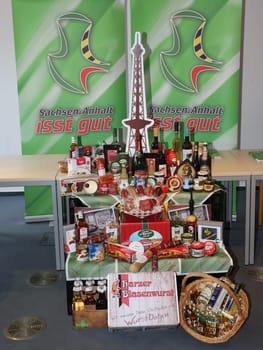 Presentation of products from Saxony-Anhalt for the Green Week 2017 in Berlin
