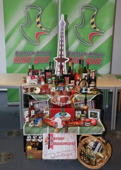 Presentation of products from Saxony-Anhalt for the Green Week 2017 in Berlin