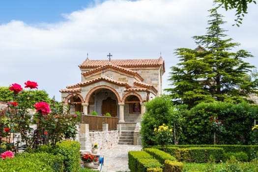 The monastery church in Greece