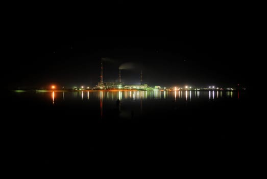 Thermal power station.
