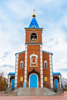 The temple of the icon of the blessed virgin Mary