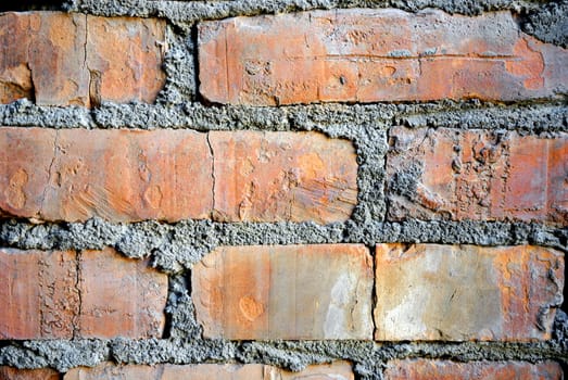 Grunge stile of brick wall
