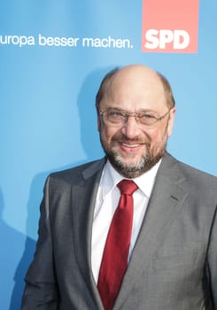 Martin Schulz zu Wahlkampfauftritt in Magdeburg