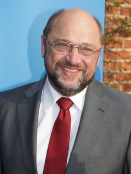 Martin Schulz zu Wahlkampfauftritt in Magdeburg