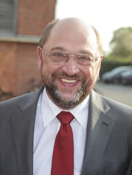 Martin Schulz zu Wahlkampfauftritt in Magdeburg