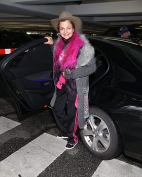 Franziska Menke ,. Arrival of the jungle camper from Australia at Terminal 1 Hamburg,31.01.2017