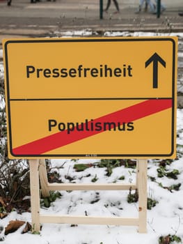 Freedom of the Press - Populism