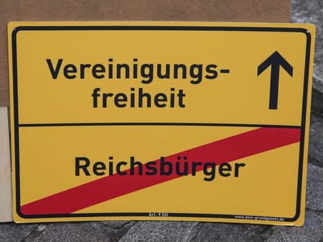 Freedom of Association - Reichsbürger