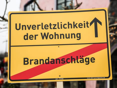 Inviolability of the apartment - arson attacks