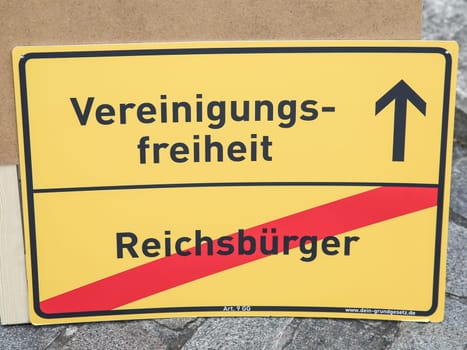 Freedom of Association - Reichsbürger