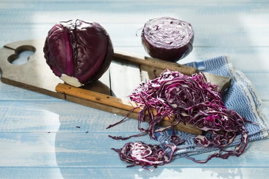 Red cabbage,red cabbage,blue cabbage