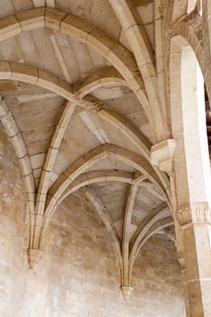 Vault of a castle,Europe,Spain,Mallorca
