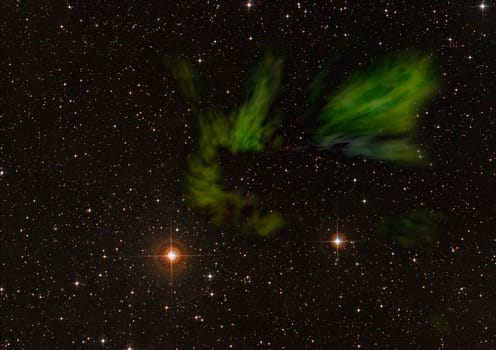 Small part of an infinite star field of space in the Universe. "Elements of this image furnished by NASA""."