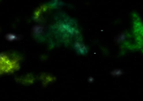 Far being shone nebula and star field against space. "Elements of this image furnished by NASA""."