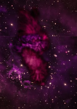 Star field in space a nebulae and a gas congestion. "Elements of this image furnished by NASA""."