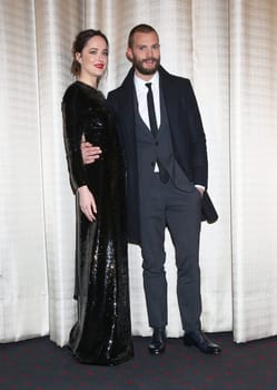 Dakota Johnson , Jamie Dornan  .Europapremiere von FIFTY SHADES OF GREY -   Cinemaxx Hamburg