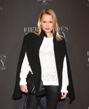 Nova Meierhenrich ,.Europapremiere von FIFTY SHADES OF GREY -   Cinemaxx Hamburg