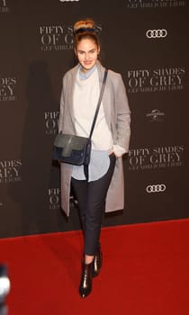 Elena Carriere, .Europapremiere von FIFTY SHADES OF GREY -   Cinemaxx Hamburg