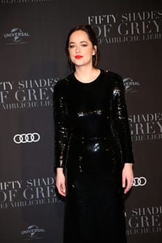 Dakota Johnson  ,.Europapremiere von FIFTY SHADES OF GREY -   Cinemaxx Hamburg