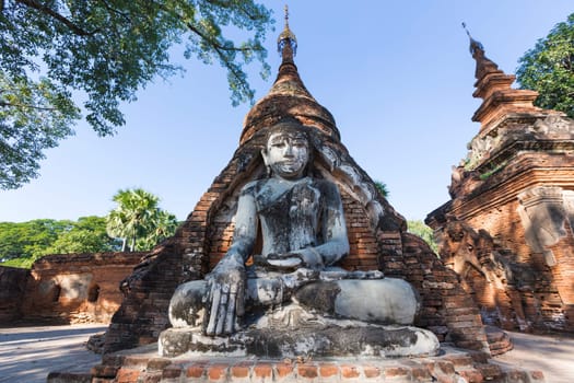 Buddha in sagaing Mandalay, Myanmar (Burma)