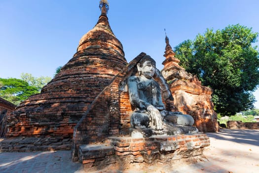 Buddha in sagaing Mandalay, Myanmar (Burma)