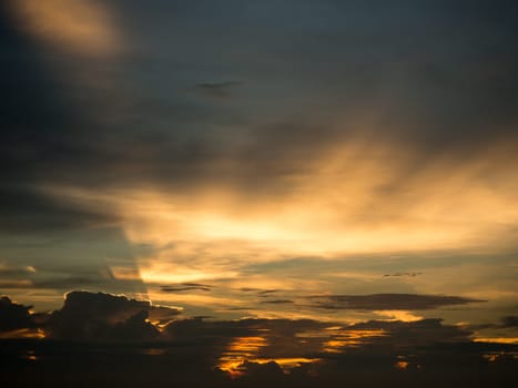 Sunset sky background