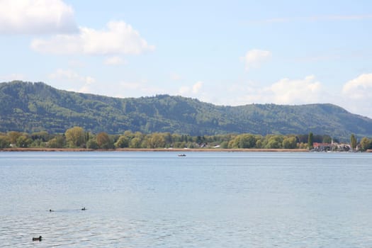 View over a part of Lake Constance