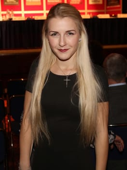 Boxer Fabiana Bytyqi (Team Czech Republic) at the SES Boxgala on 04.02.2017 at the Maritim-Hotel Magdeburg