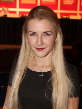 Boxer Fabiana Bytyqi (Team Czech Republic) at the SES Boxgala on 04.02.2017 at the Maritim-Hotel Magdeburg