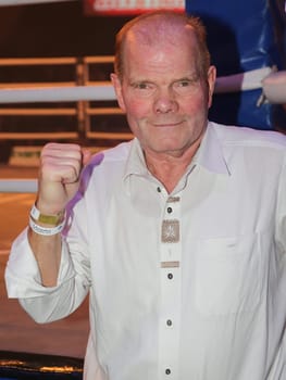 Heavyweight boxing legend Jürgen Blin at the SES Boxgala on 04.02.2017 at the Maritim-Hotel Magdeburg