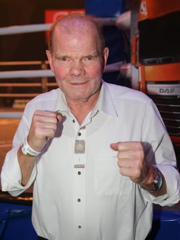 Heavyweight boxing legend Jürgen Blin at the SES Boxgala on 04.02.2017 at the Maritim-Hotel Magdeburg