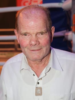 Heavyweight boxing legend Jürgen Blin at the SES Boxgala on 04.02.2017 at the Maritim-Hotel Magdeburg