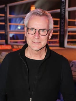 Singer Dirk Michaelis at the SES Boxgala on 04.02.2017 at the Maritim-Hotel Magdeburg
