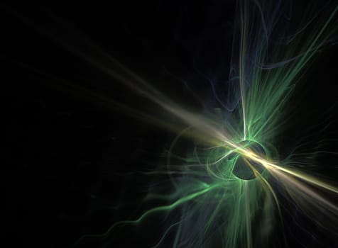 Abstract design on the subject of science, technology and design