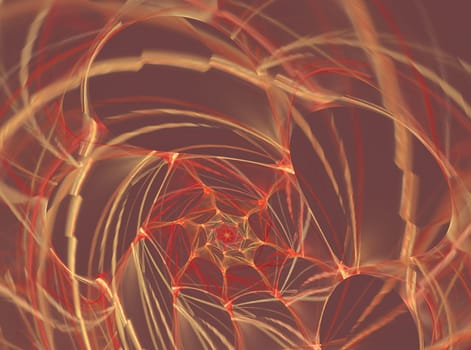 Abstract design on the subject of science, technology and design