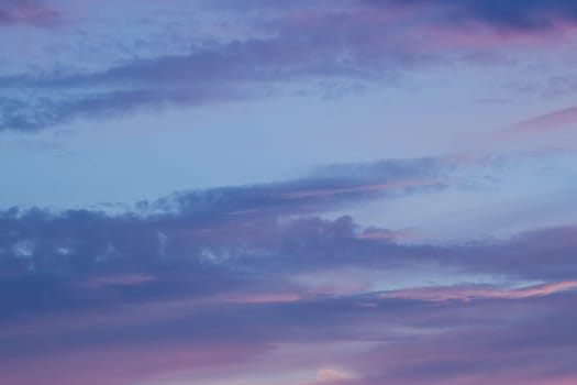 beautiful bright sunset sky can be used as background