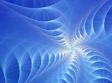 Abstract design on the subject of science, technology and design
