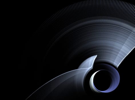 Abstract design on the subject of science, technology and design