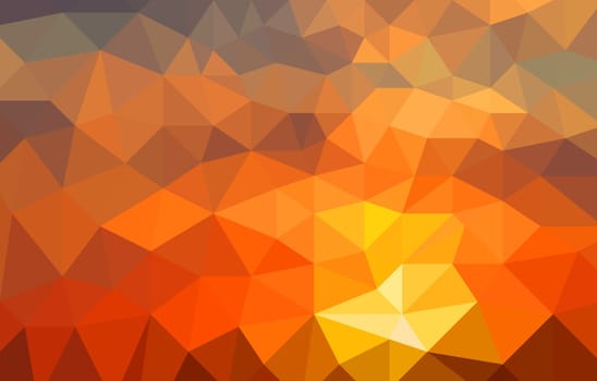 abstract low poly background made of triangles