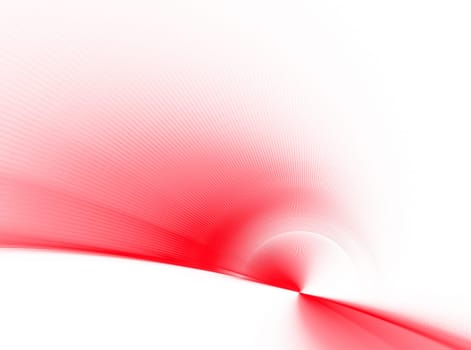 Abstract fractal element in rotational motion for background