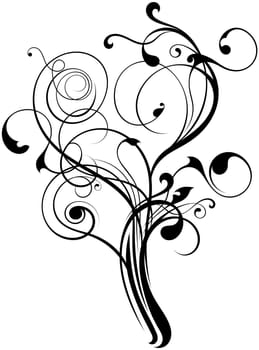 abstract background ornament floral tattoo tree