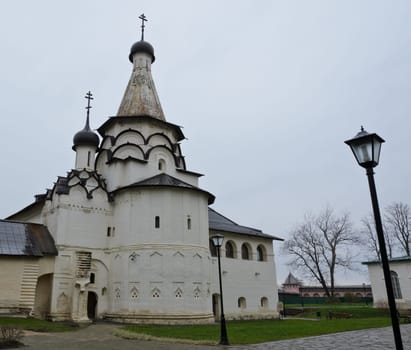 Monastery of Saint Euthymius in Suzdal, Russia.