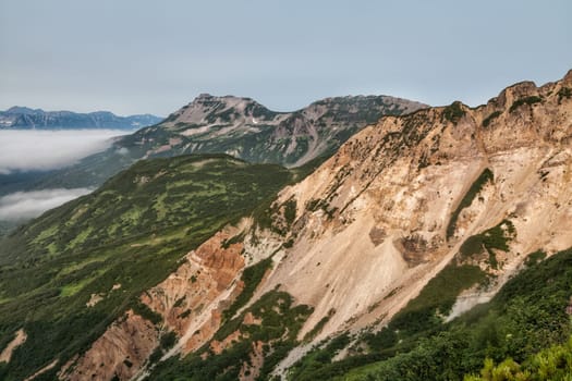 Nature of Kamchatka. Landscapes and magnificent views of the Kamchatka Peninsula.