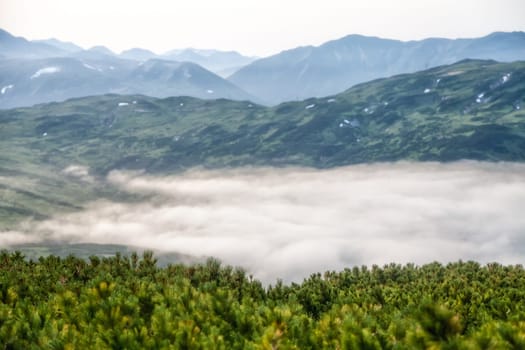 Nature of Kamchatka. Landscapes and magnificent views of the Kamchatka Peninsula.