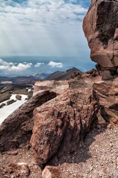 Nature of Kamchatka. Landscapes and magnificent views of the Kamchatka Peninsula.